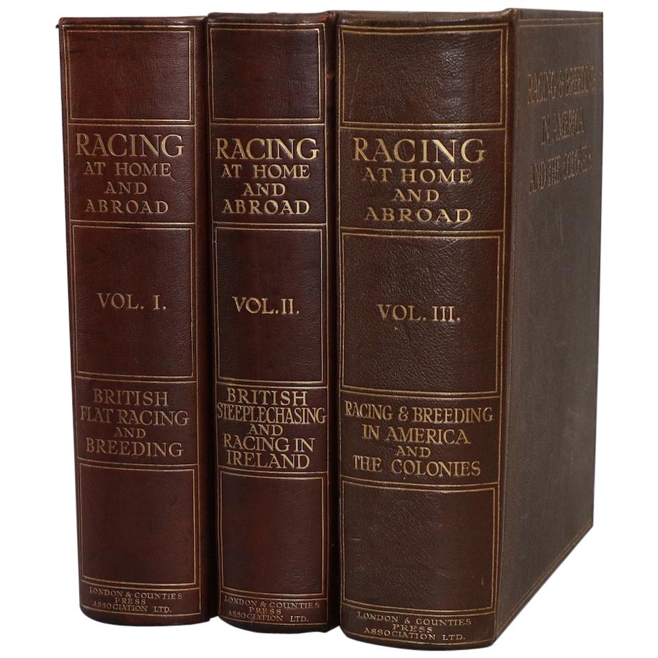 Books, Charles Richardson's "Racing at Home and Abroad" Limited Edition For Sale