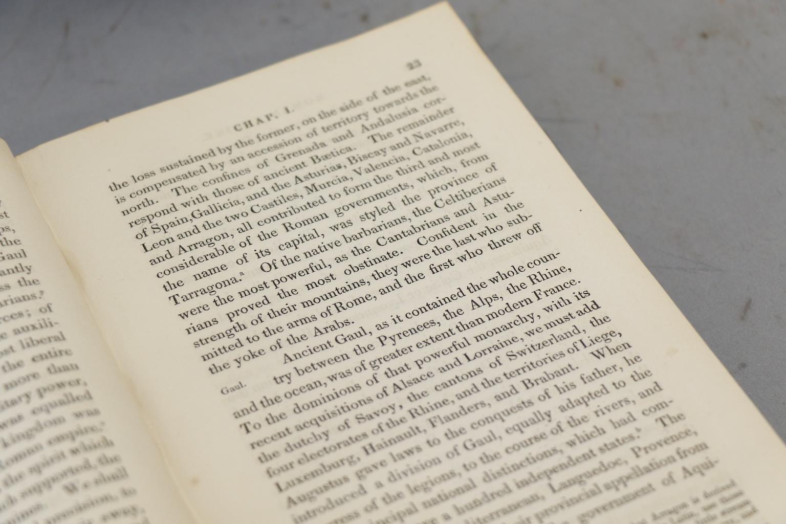 Books, Edward Gibbon's 