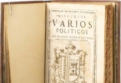 Books - Faria; Manuel Severim de - Various political speeches