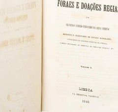 Books - Ferrão; Francisco António F. da Silva Royal Charters and Donations, 1848