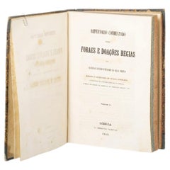 Books - Ferrão; Francisco António F. da Silva Royal Charters and Donations, 1848