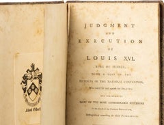 Books - Goudemetz; H. - Trial and Execution of Louis XVI, King of France