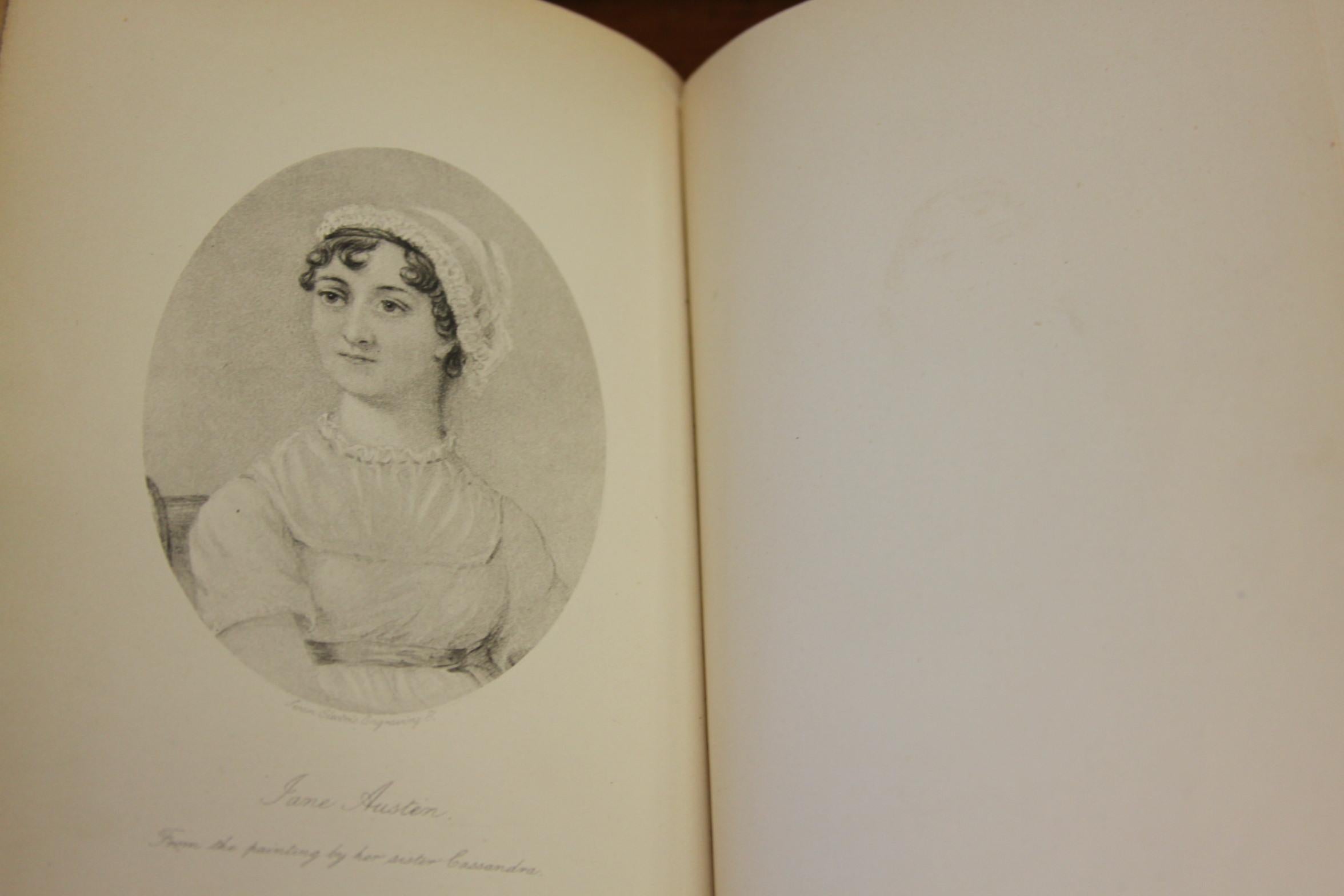 20th Century Books, Jane Austen Novels, the Complete Works, Antique Leatherbound