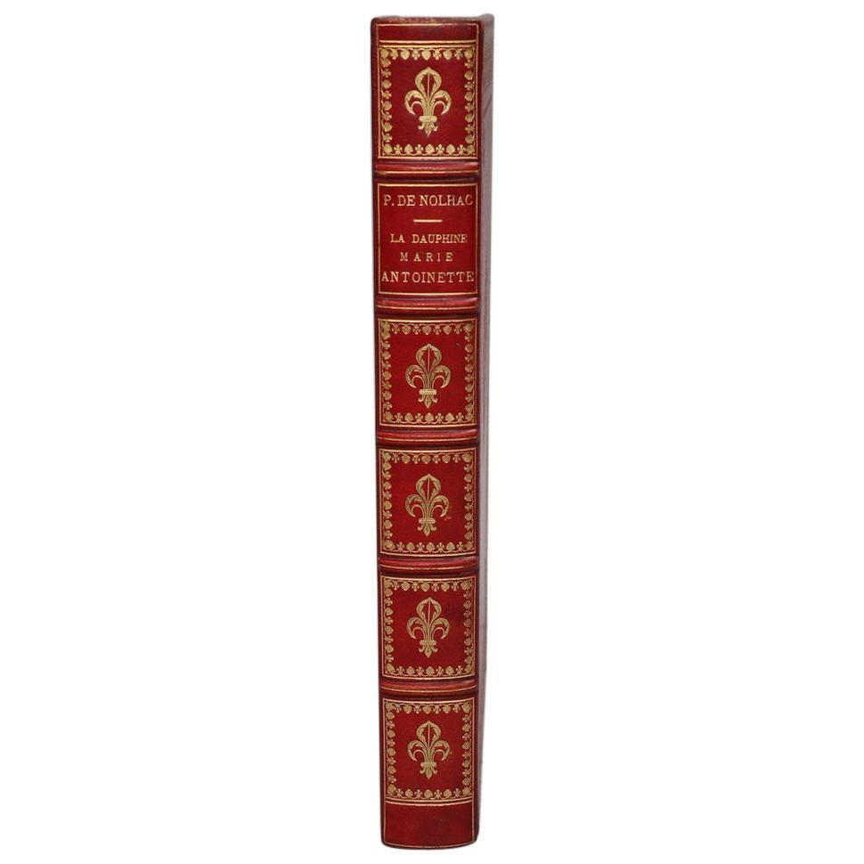 Books, Pierre de Nolhac's "La Dauphine Marie-Antoinette" First Edition