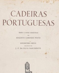 Books - Pinto; Augusto Cardoso & Nascimento; JF da Silva - Portuguese Chairs