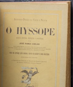 Books - Silva; Antonio Diniz da Cruz e Silva - The Hyssop