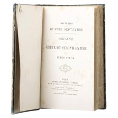 Books - Simon; Jules - Souvenirs de Quatre Septembre
