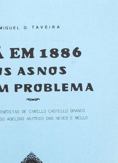 Books - Taveira; King Miguel - As early as 1886, donkeys were a problem.