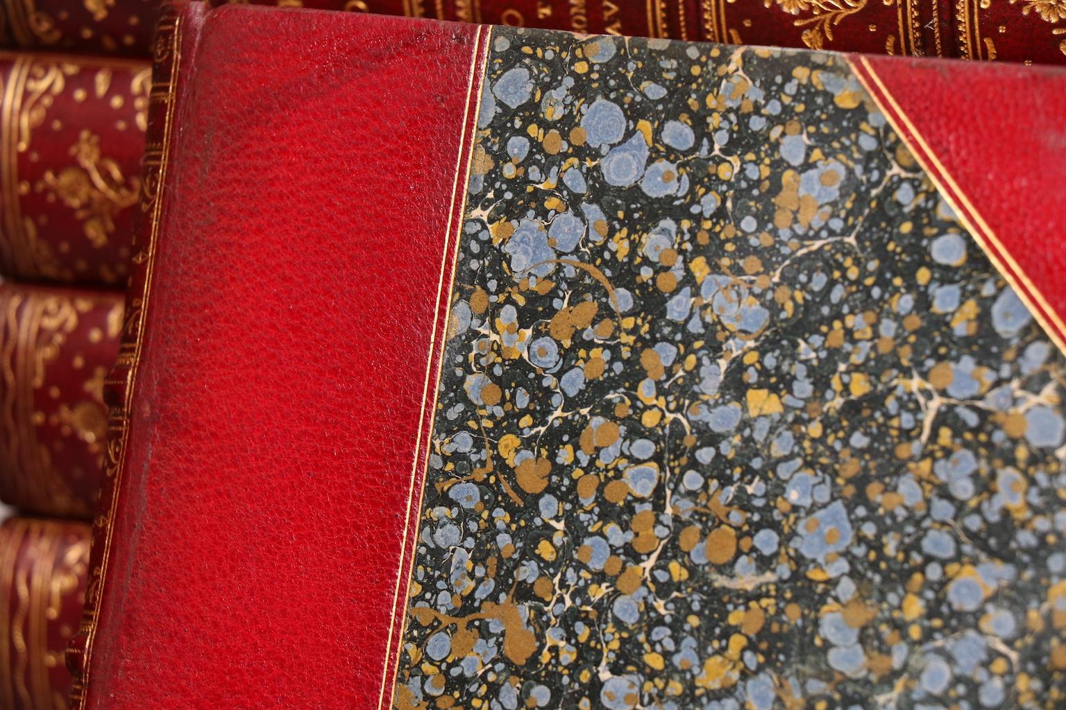 Late 19th Century Books, The Complete Works of Charles Dickens Library Edition