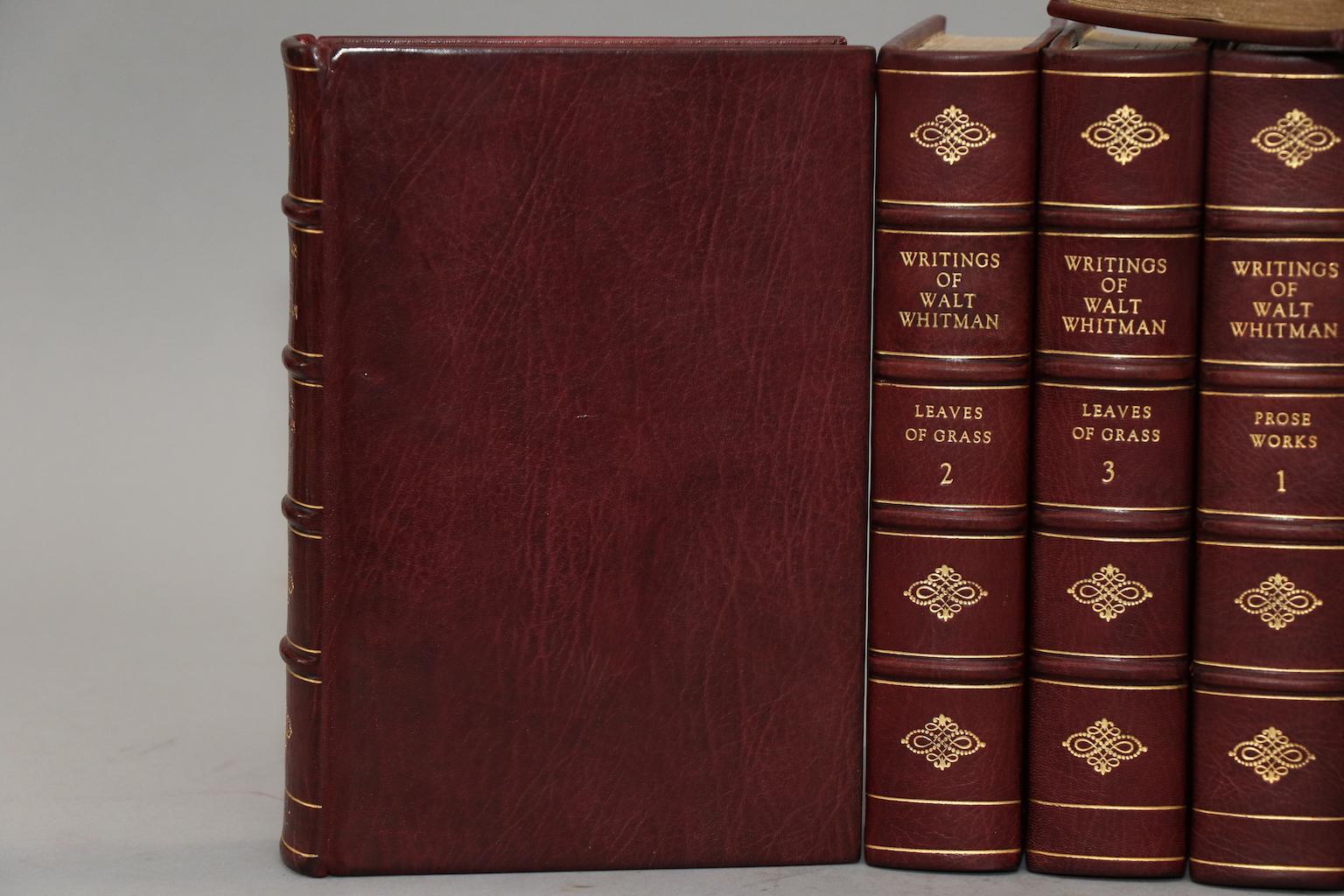 Leatherbound. 10 volumes. Limited to 300 sets, this is #27. Skillfully rebound in full wine Morocco with top edges gilt, raised bands, and gilt panels. Very good. Published in New York by G.P. Putnam's Sons in 1902.