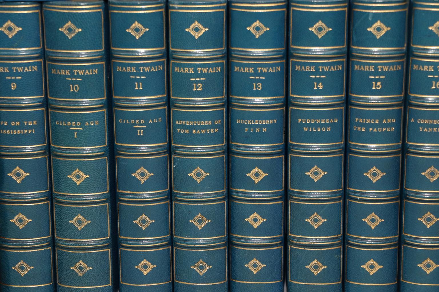 Dyed Books, The Complete Writings of Mark Twain