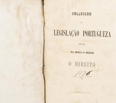 Books - The Law - Collection of Portuguese Legislation