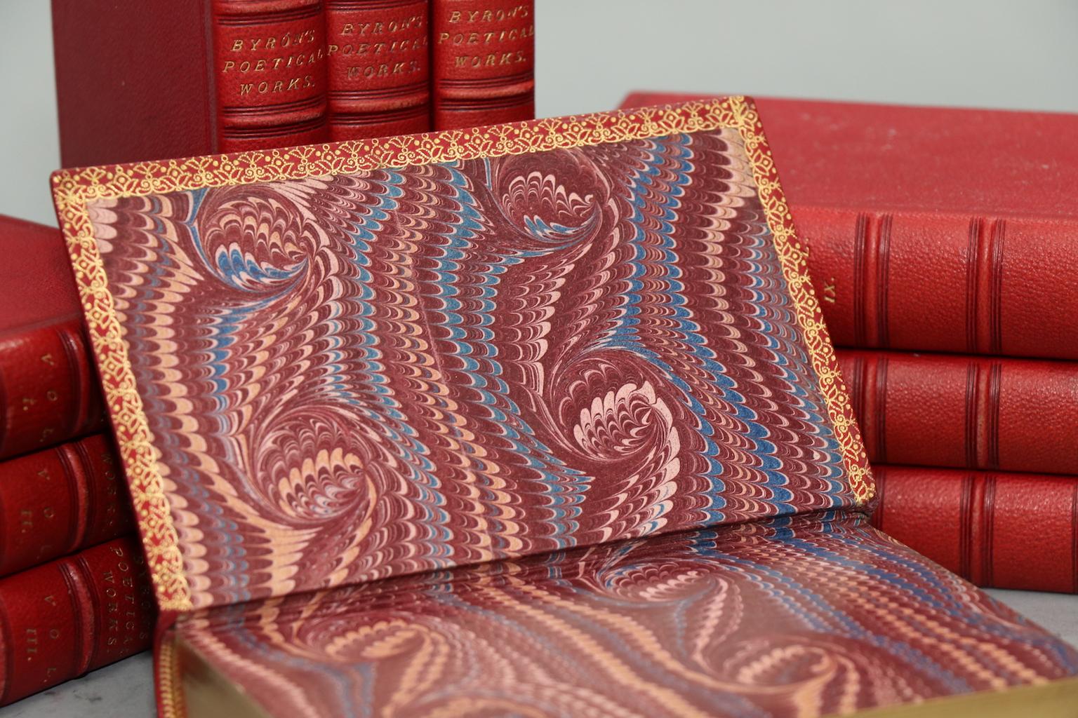 Books, the Poetical Works of Lord Byron In Good Condition In New York, NY