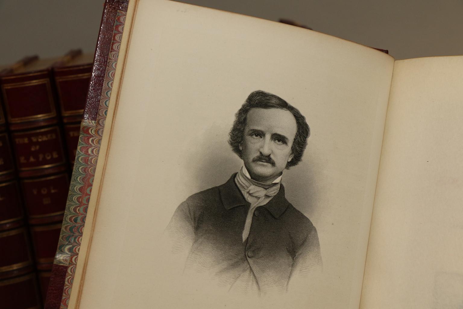 Books, The Works of Edgar Allen Poe  The Amontillado Edition In Good Condition In New York, NY