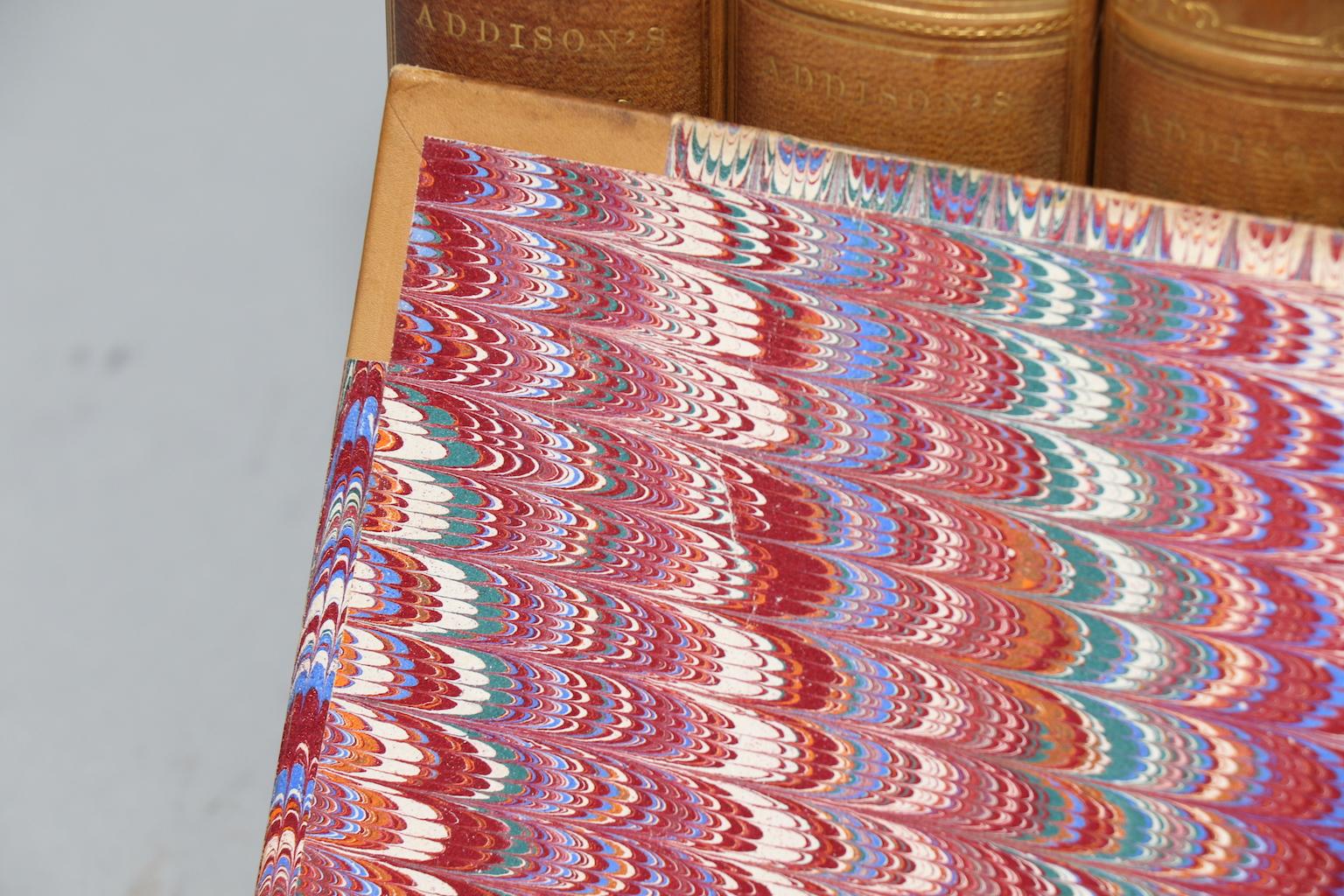 Leather Books, The Works of Joseph Addison