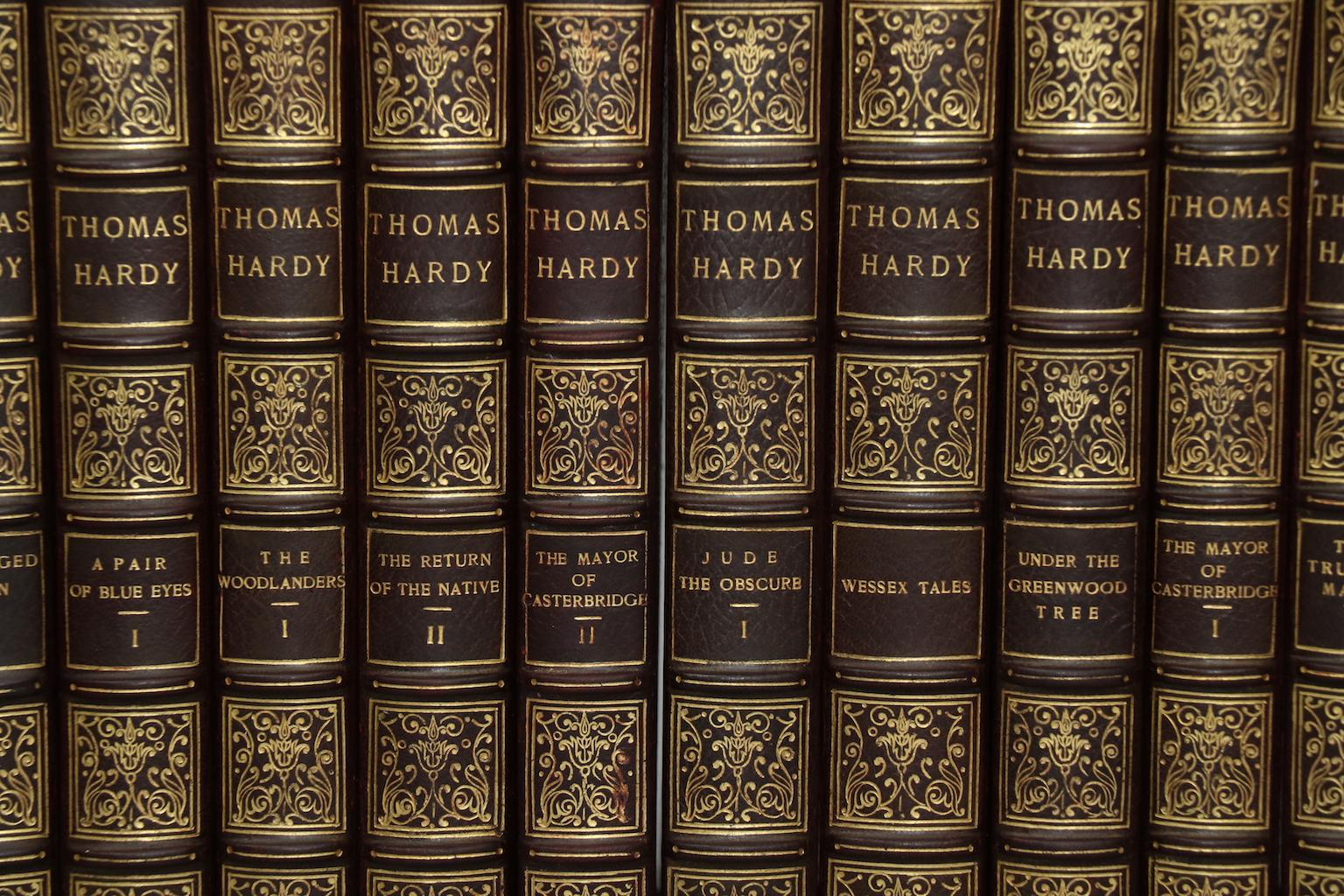 Dyed Books, The Works of Thomas Hardy Signed Mellstock Edition