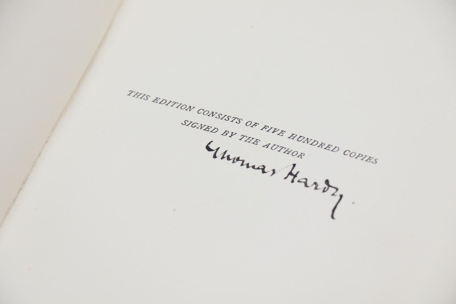 Books, The Works of Thomas Hardy Signed Mellstock Edition 1