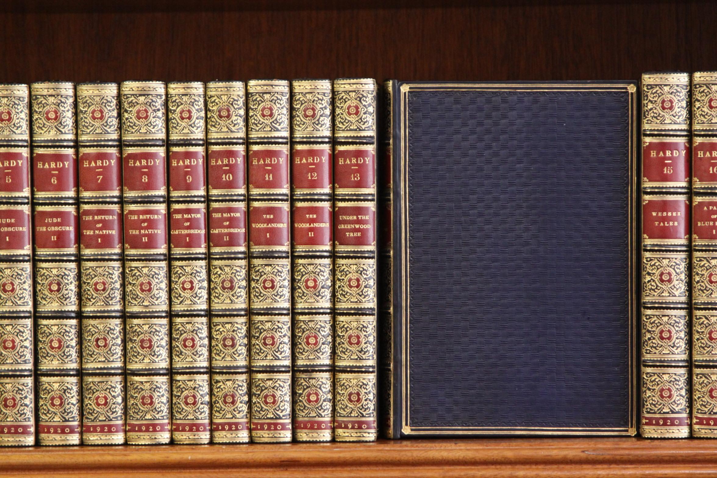 Thirty-seven volumes. The Writings of Thomas Hardy. 