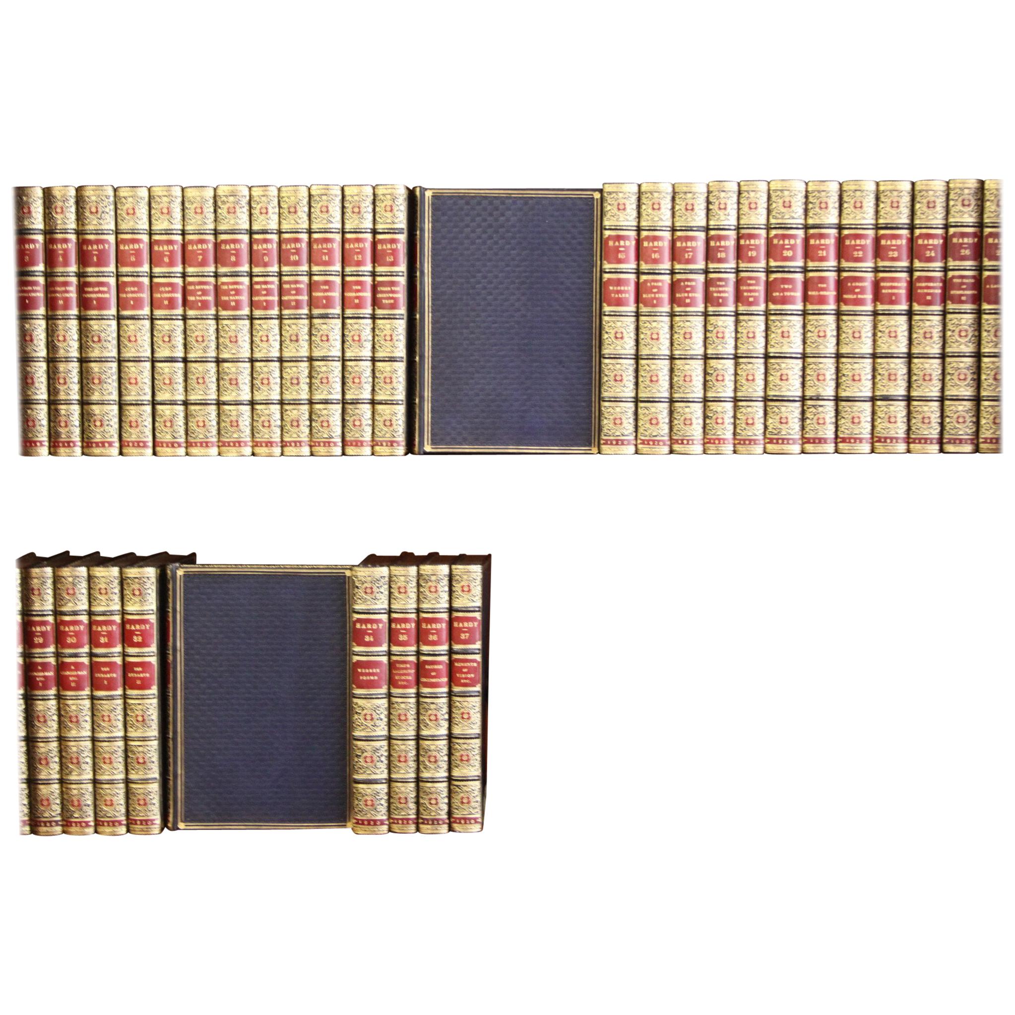 Books Thomas Hardy Writings Collections, Leather-bound Antiques Bindings