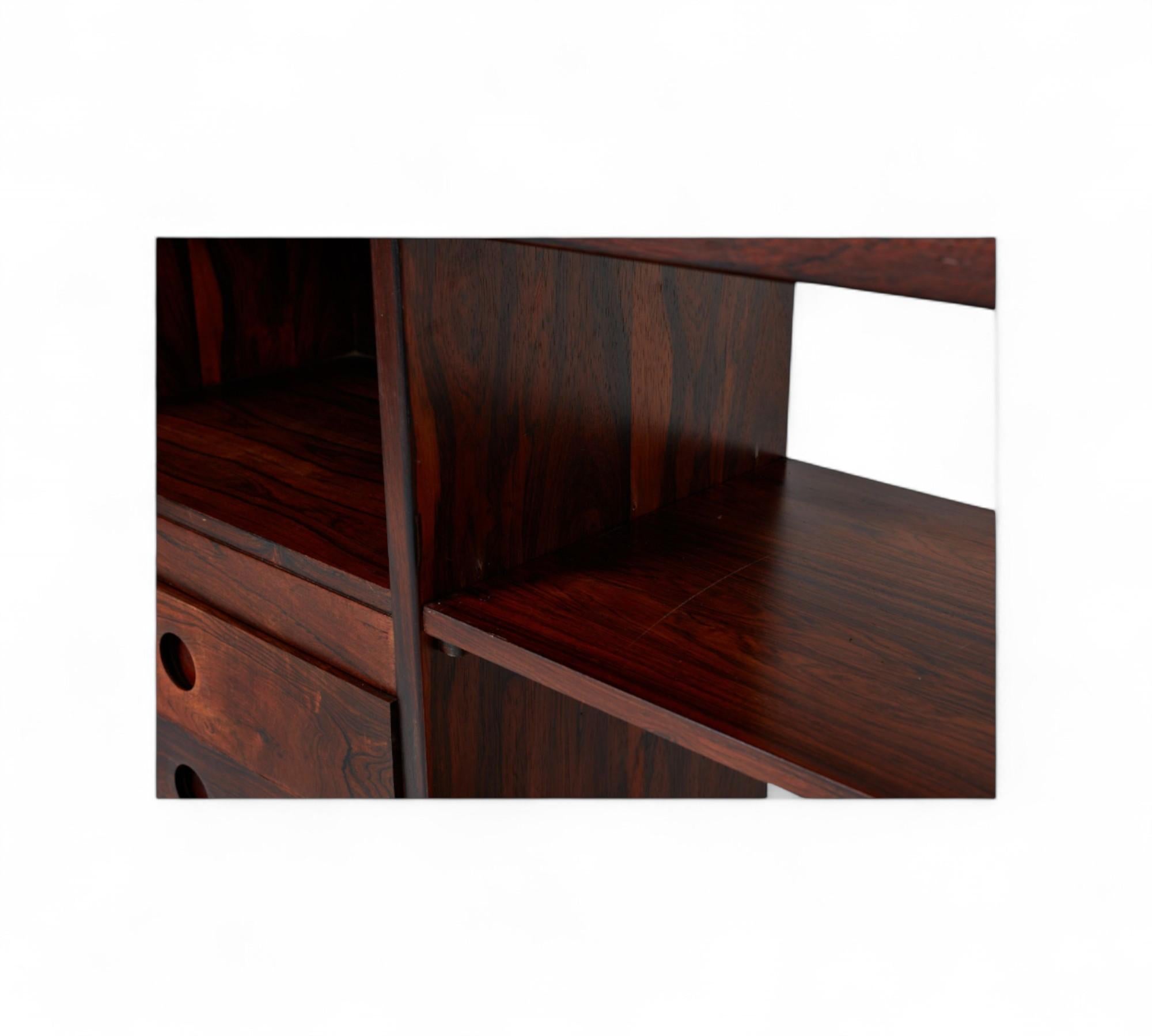 Bookshelf “Adolpho” in Hardwood by Sergio Rodrigues, c. 1968s For Sale 6