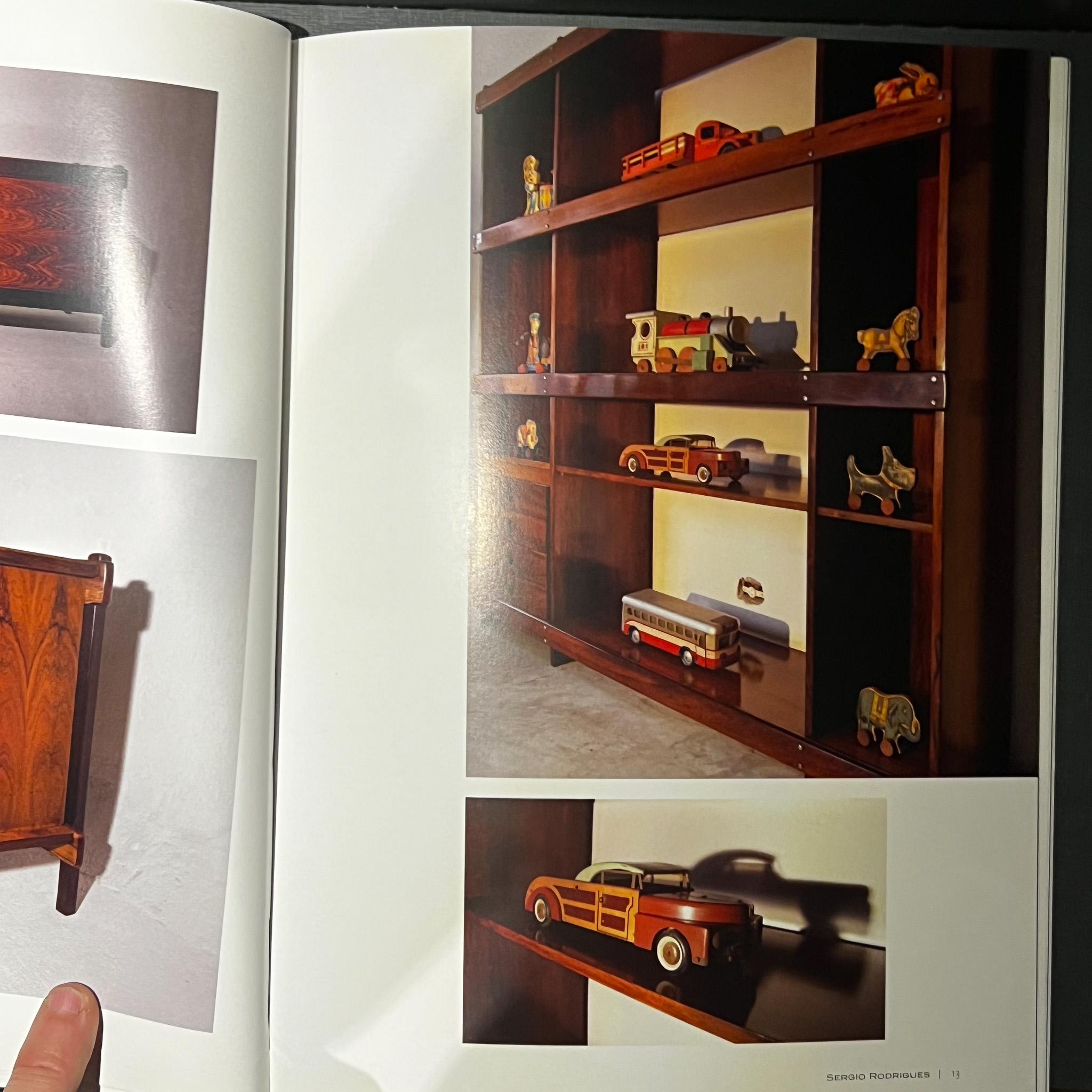 Bookshelf “Adolpho” in Hardwood by Sergio Rodrigues, c. 1968s For Sale 8
