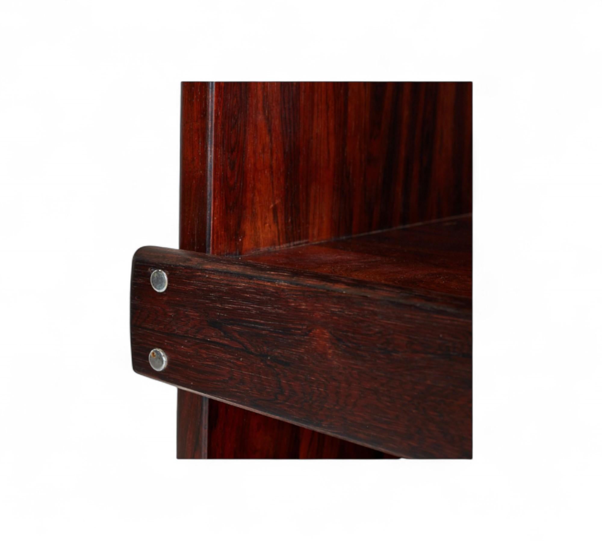 Hand-Painted Bookshelf “Adolpho” in Hardwood by Sergio Rodrigues, c. 1968s For Sale