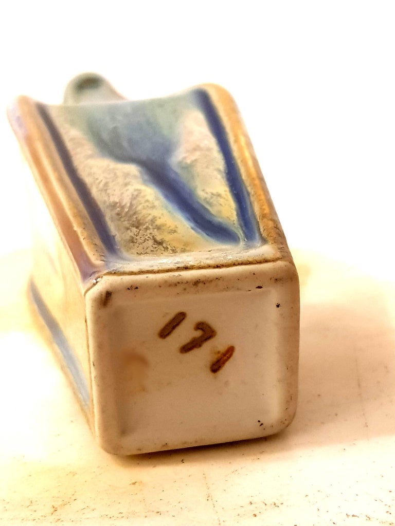 Bookshelf Art Deco Original Ceramic For Sale at 1stDibs