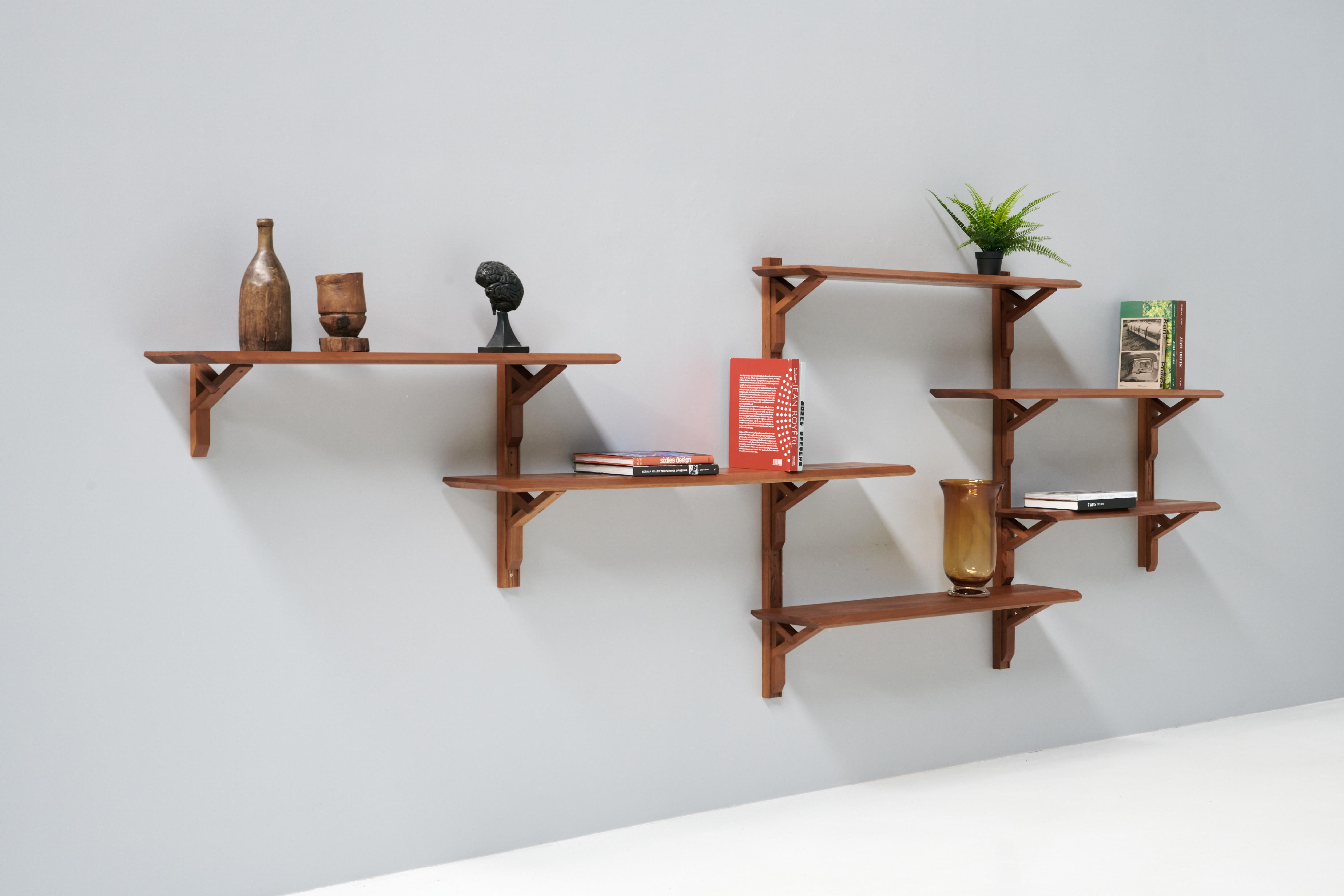 Bookshelf B30 by Pierre Chapo, a masterpiece of artisanal craftsmanship handcrafted in the enchanting village of Gordes at the Chapo Atelier. Handmade with precision and passion, this exceptional bookshelf boasts six adjustable shelves of varying