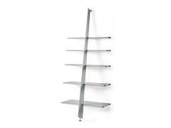 Bookshelf Baleri Italia Mac Gee Bookcase design Philippe Starck - Aluminium