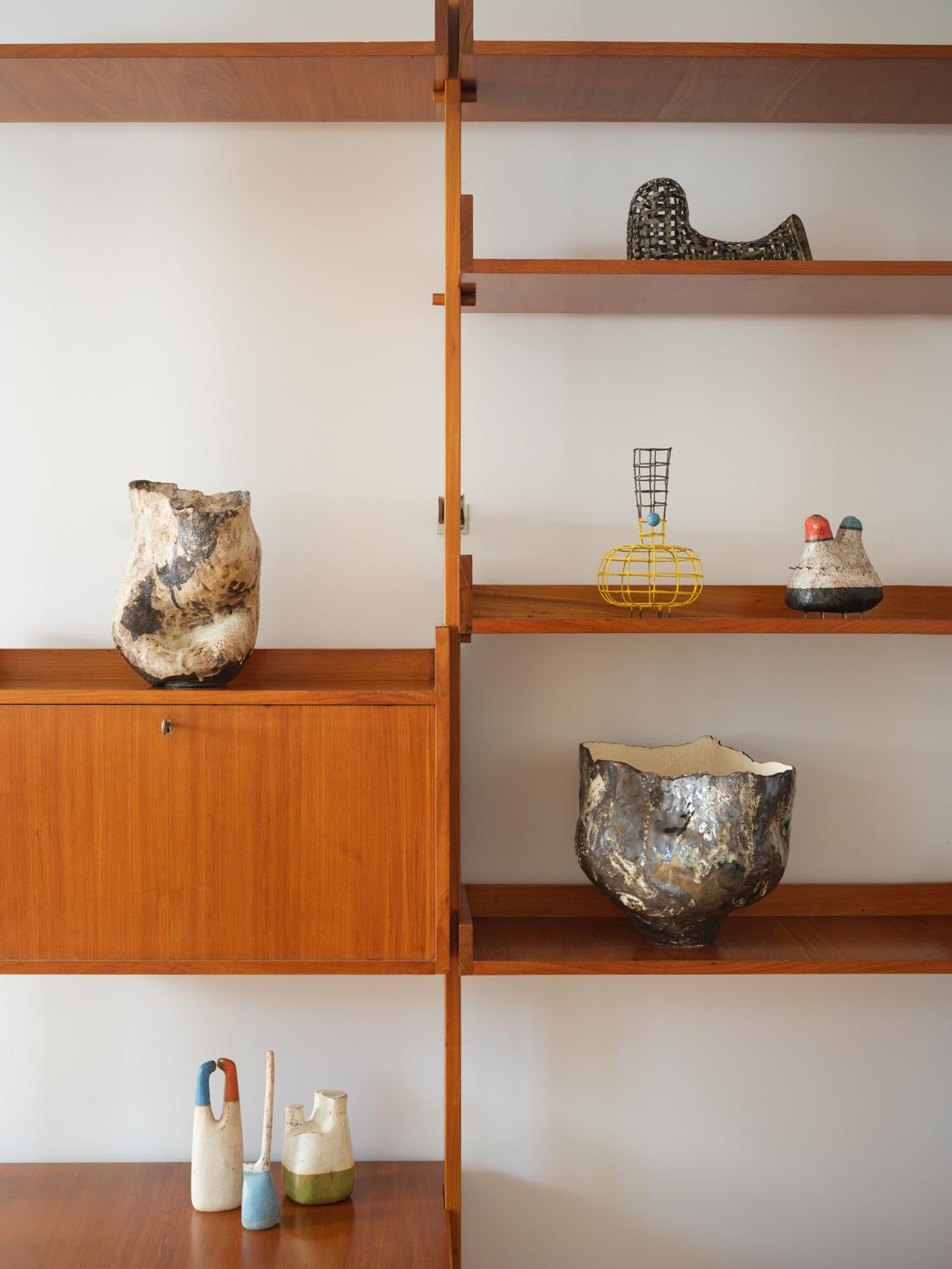 Legno Libreria di Joaquim Tenreiro, Brasile, metà del secolo scorso, 1960 in vendita