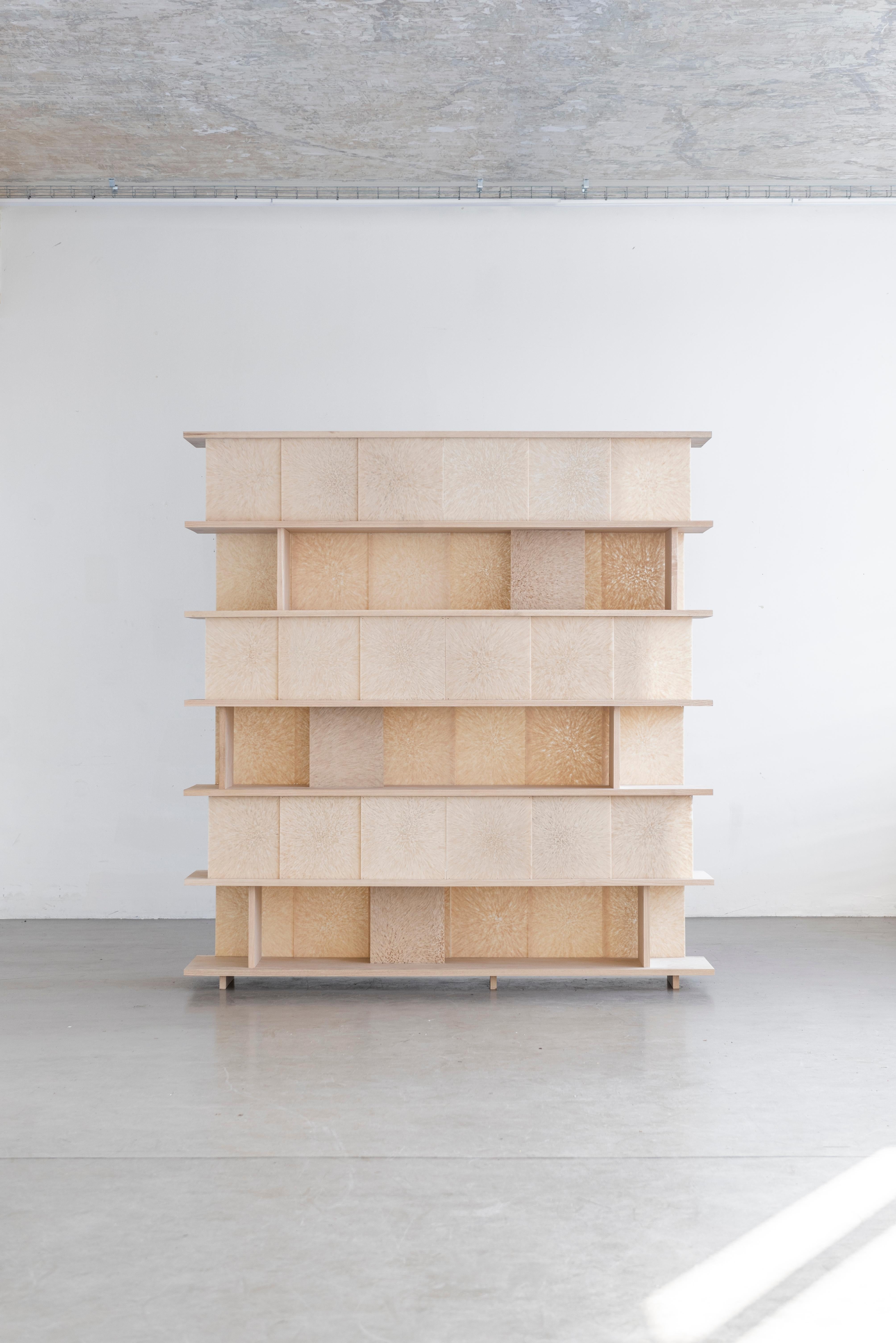 Contemporary Bookshelf by Vlasta Kubusova For Sale