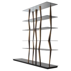 Estantería Casamania & Horm Sendai - Cristal ahumado - diseño Toyo Ito