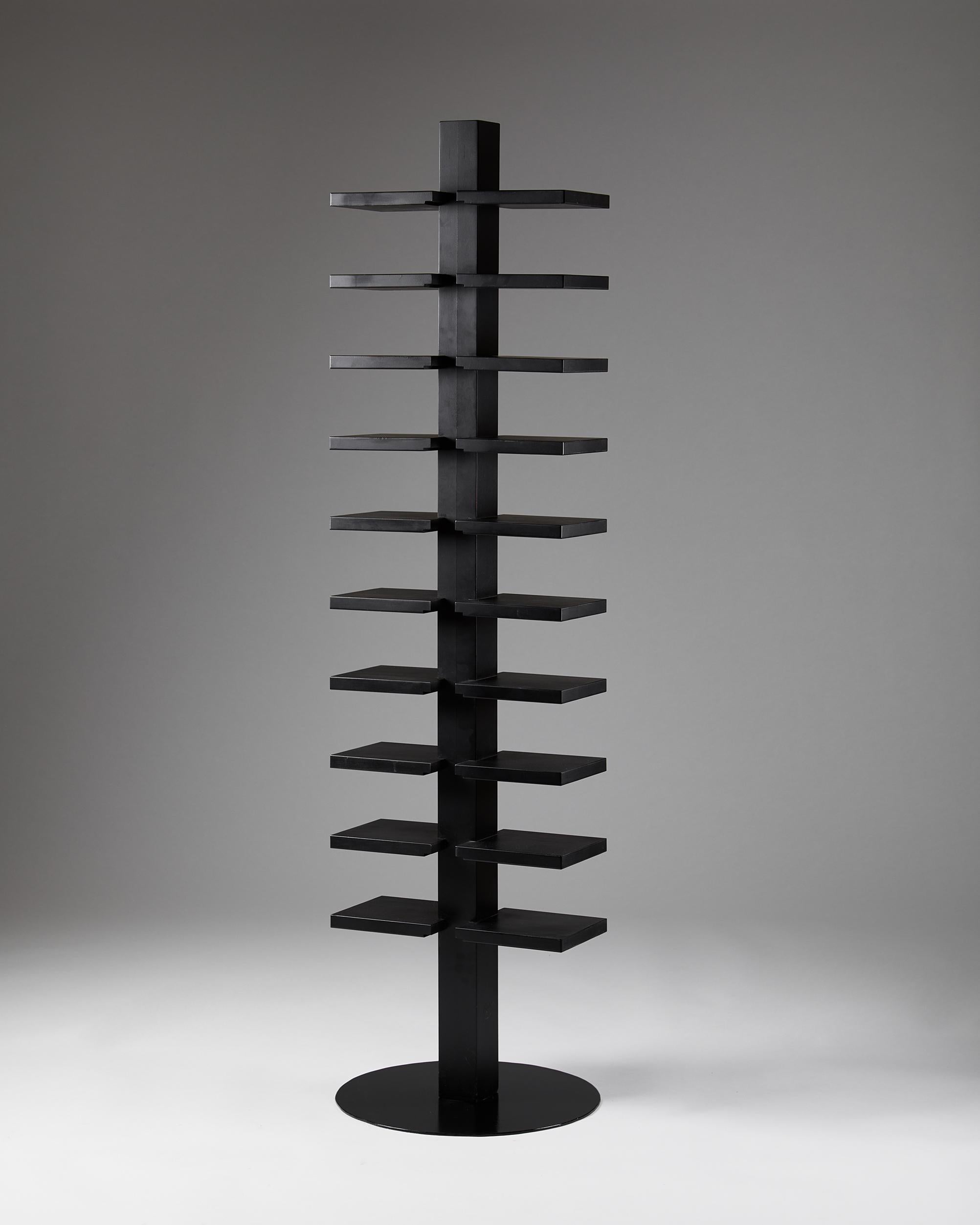 Swedish Bookshelf ‘Double Pilaster’ Designed by John Kandell for Källemo, Sweden, 1990s
