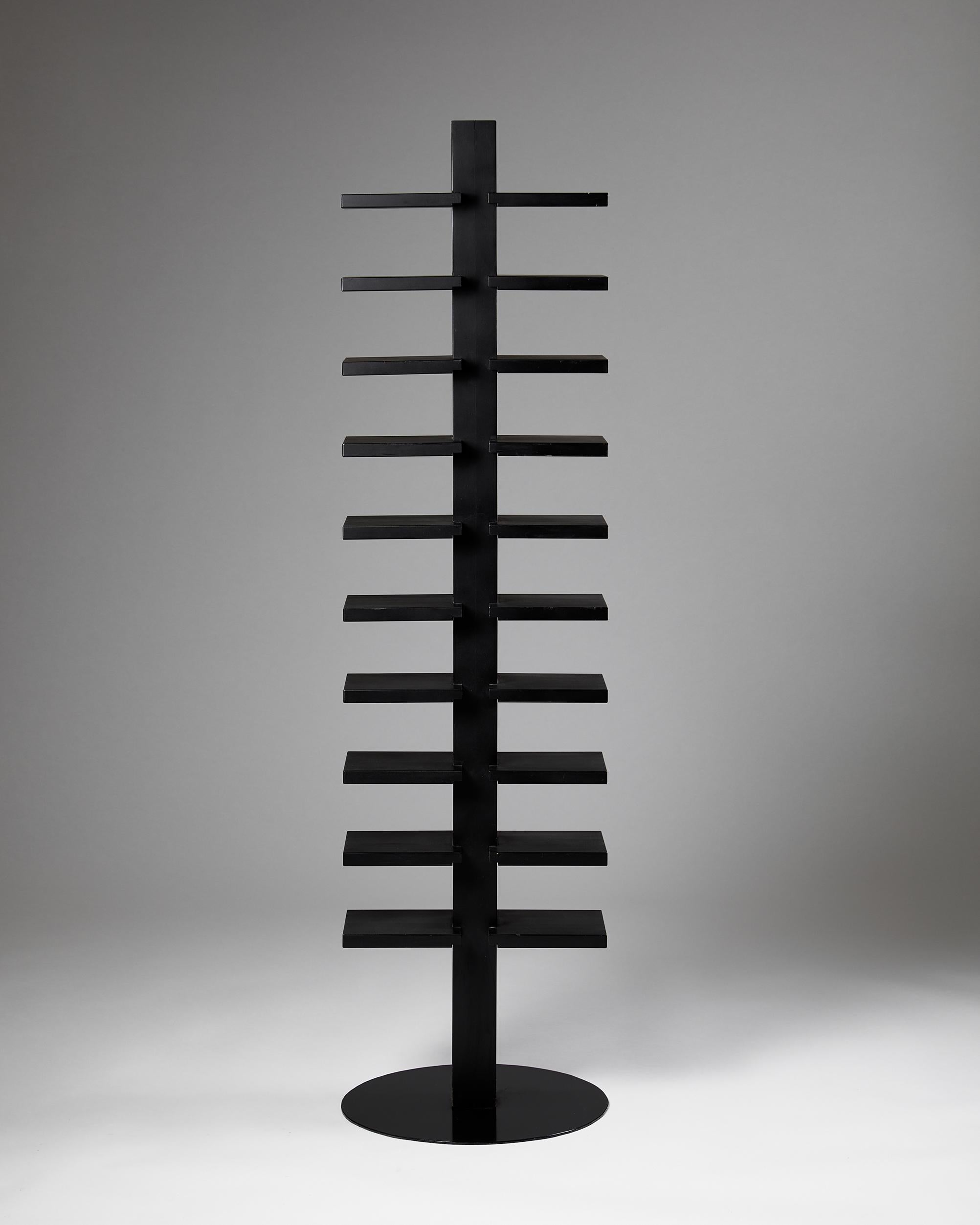 Bookshelf ‘Double Pilaster’ Designed by John Kandell for Källemo, Sweden, 1990s In Good Condition In Stockholm, SE