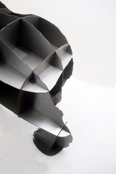 Estantería Iron Joe Grey de Ibride, Laminado y acero, Francia 2009, Nb 20/20