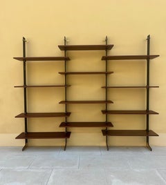 Libreria, modello LiB2, disegnata da Ignazio Gardella per Azucena, Italia, anni '50.