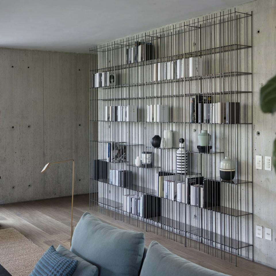 Bookshelf Mogg Metrica A design Studio CTRLZAK - Burnished In New Condition For Sale In Alcamo, IT