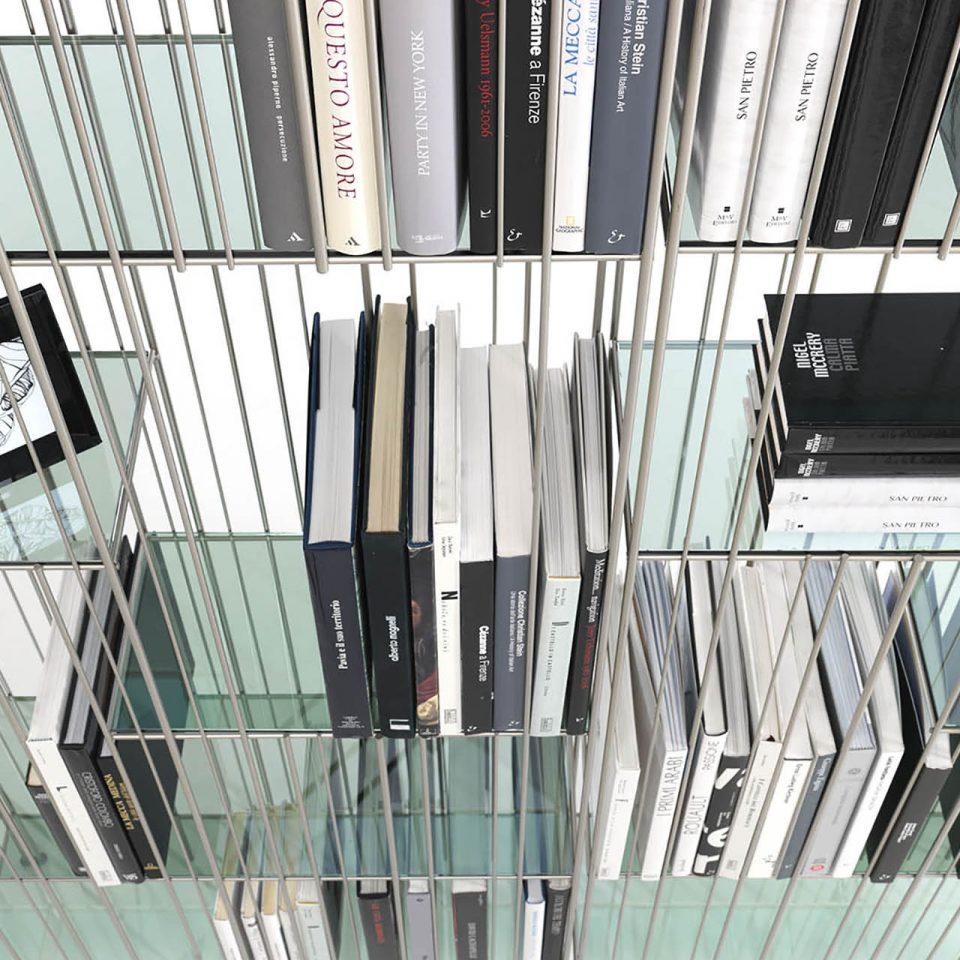 Contemporary Bookshelf Mogg Metrica A design Studio CTRLZAK - Burnished For Sale