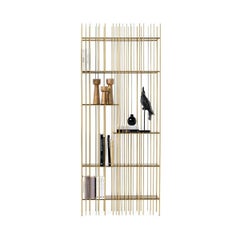 Bookshelf Mogg Metrica A design Studio CTRLZAK - Gold