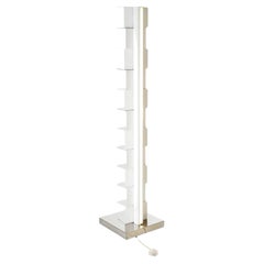 Bookshelf with lamp Opinion Ciatti Ptolomeo Luce 160 Design Bruno Rainaldi W/I