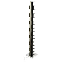 Bücherregal mit Lampe Meinung Ciatti Ptolomeo Luce 215 Design Bruno Rainaldi B/I