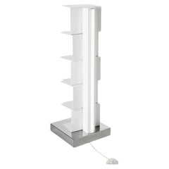Bookshelf with lamp Opinion Ciatti Ptolomeo Luce 75 Design Bruno Rainaldi W/I