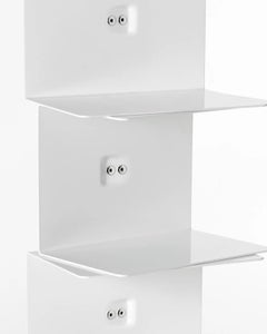Bücherregal mit Lampe Meinung Ciatti Ptolomeo Luce 75 Design Bruno Rainaldi Weiß