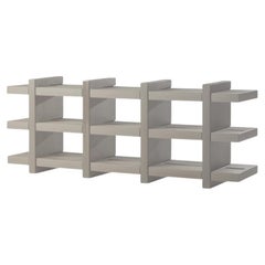 Booky 4 Dove Grey Bookcase by Giò Colonna Romano