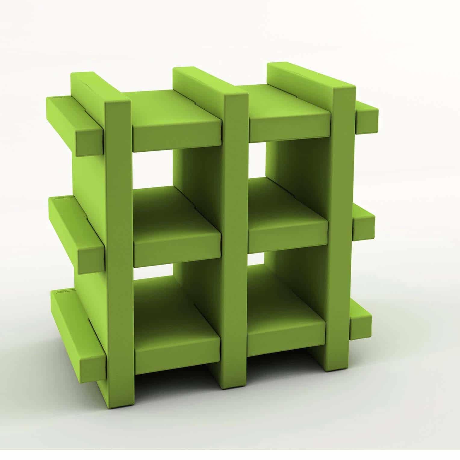 Booky Mini safrangelbes bücherregal von Giò Colonna Romano
Abmessungen: T 40 x B 70 x H 70 cm.
MATERIALEN: Polyethylen.
Gewicht: 21 kg.

Erhältlich in verschiedenen Farbvarianten. Preise können abweichen. Dieses Produkt ist für die Verwendung im