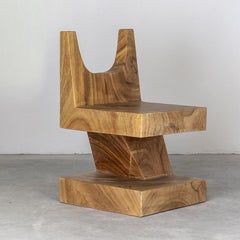 Boolu Chair, 2022 — Solid Pequiá wood, by Atelier Zanini de Zanine