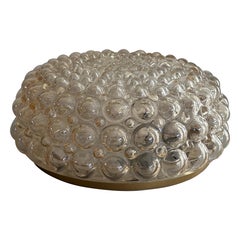 Boom 665 Model Bubble Glass Flush Mount von BEGA Limburg, 1960er Jahre, Deutschland