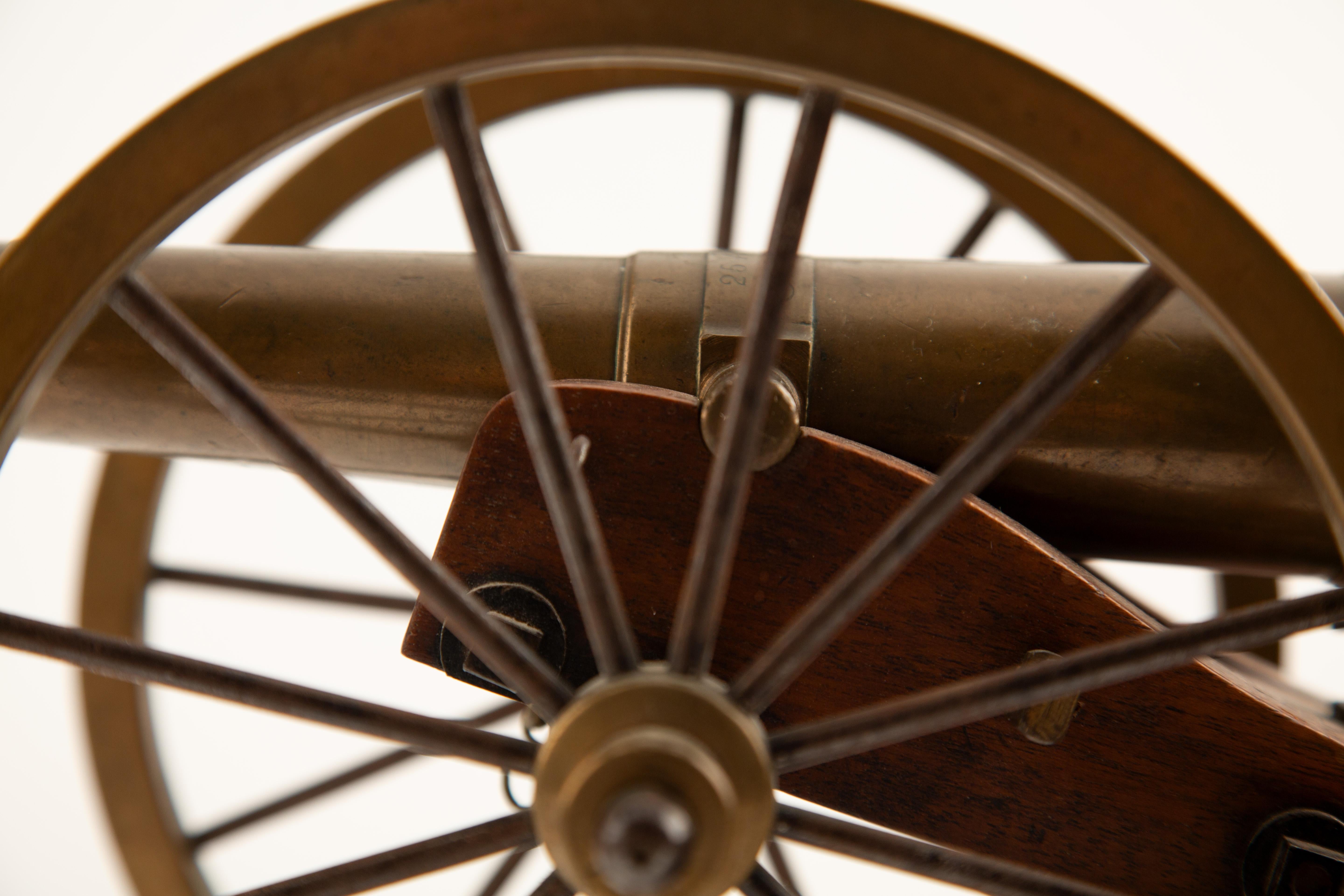 Boom in Brass – 1888 Model Field Cannon For Sale 3