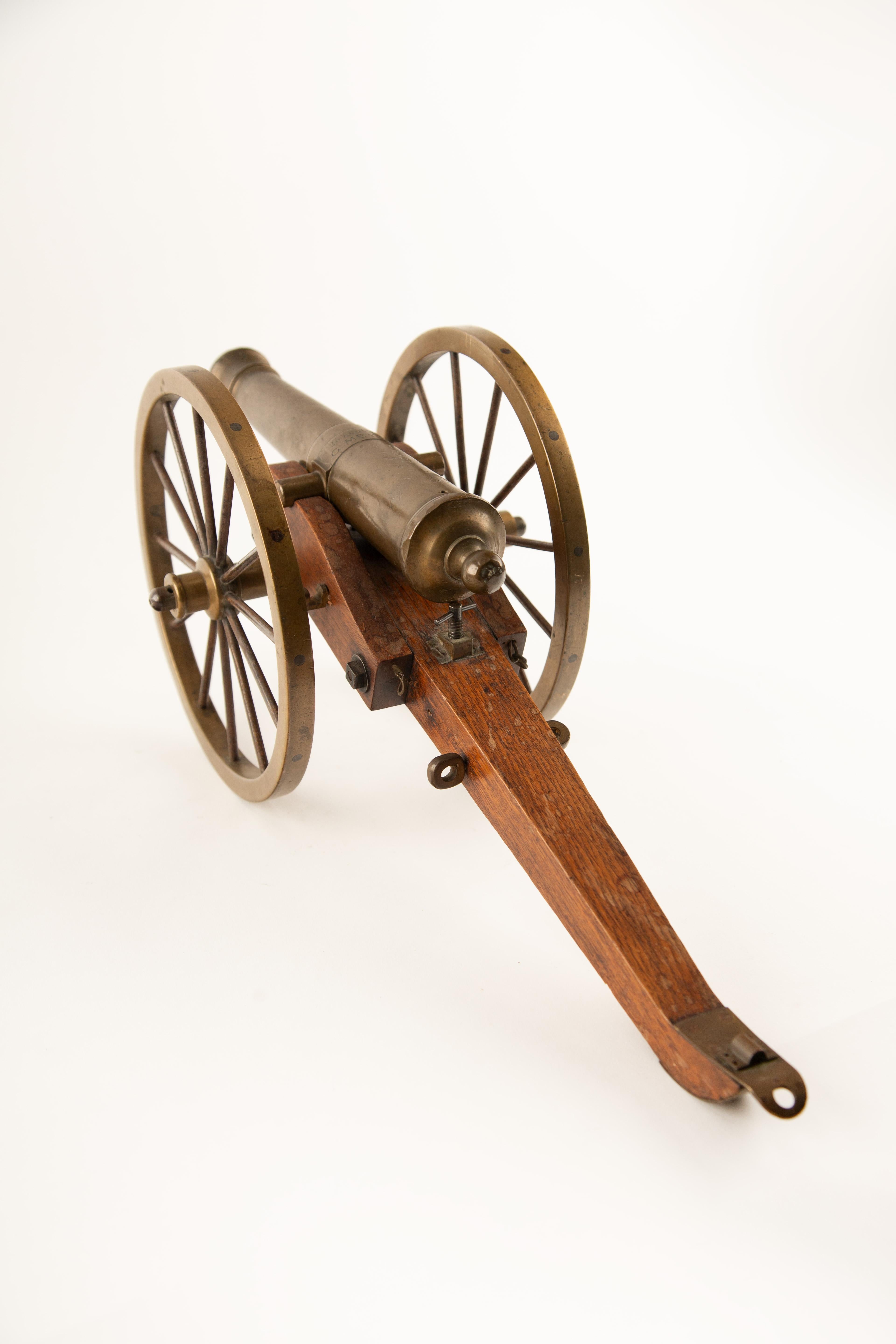 Boom in Brass – 1888 Model Field Cannon For Sale 6
