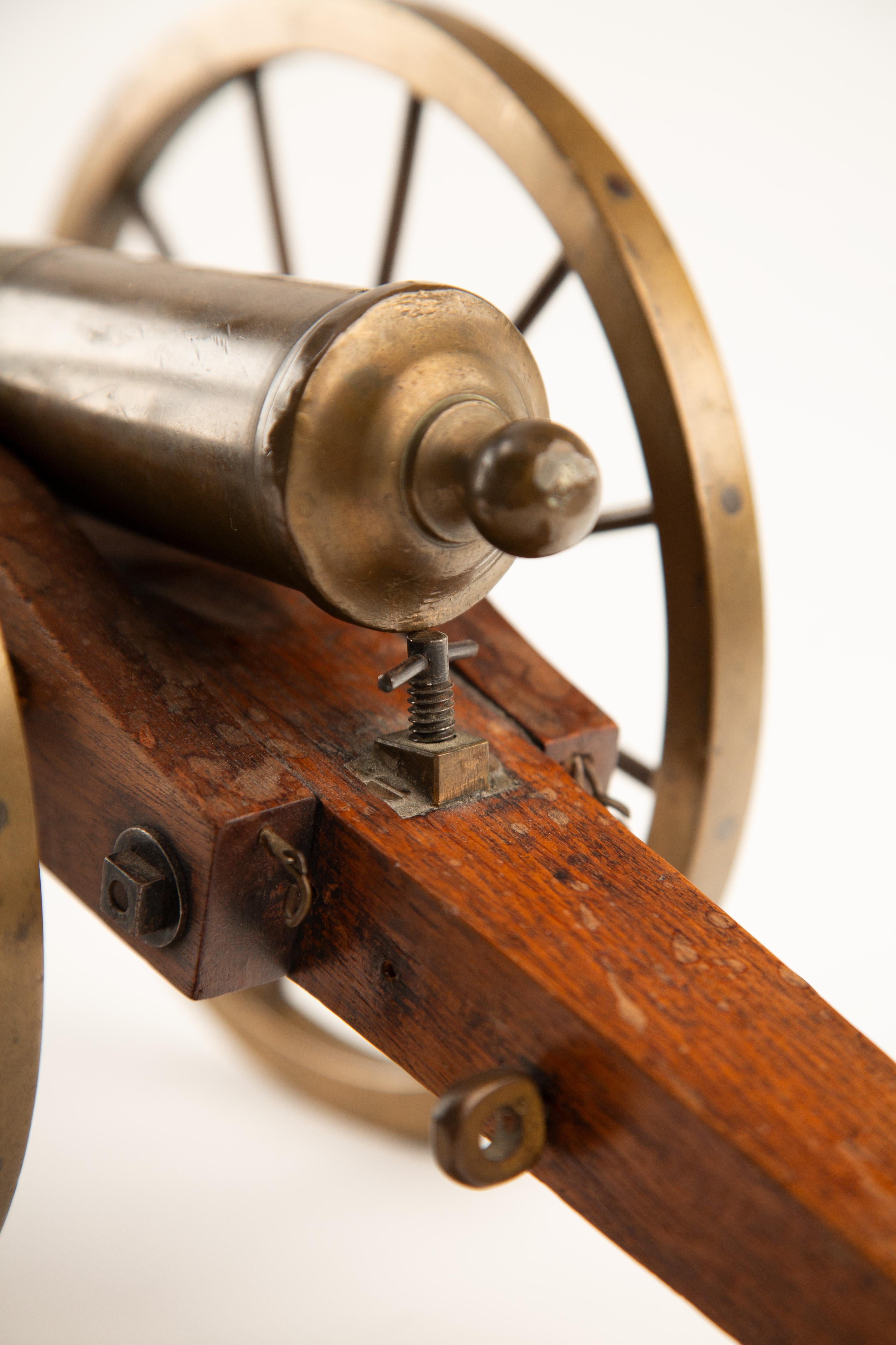 Boom in Brass – 1888 Model Field Cannon For Sale 1
